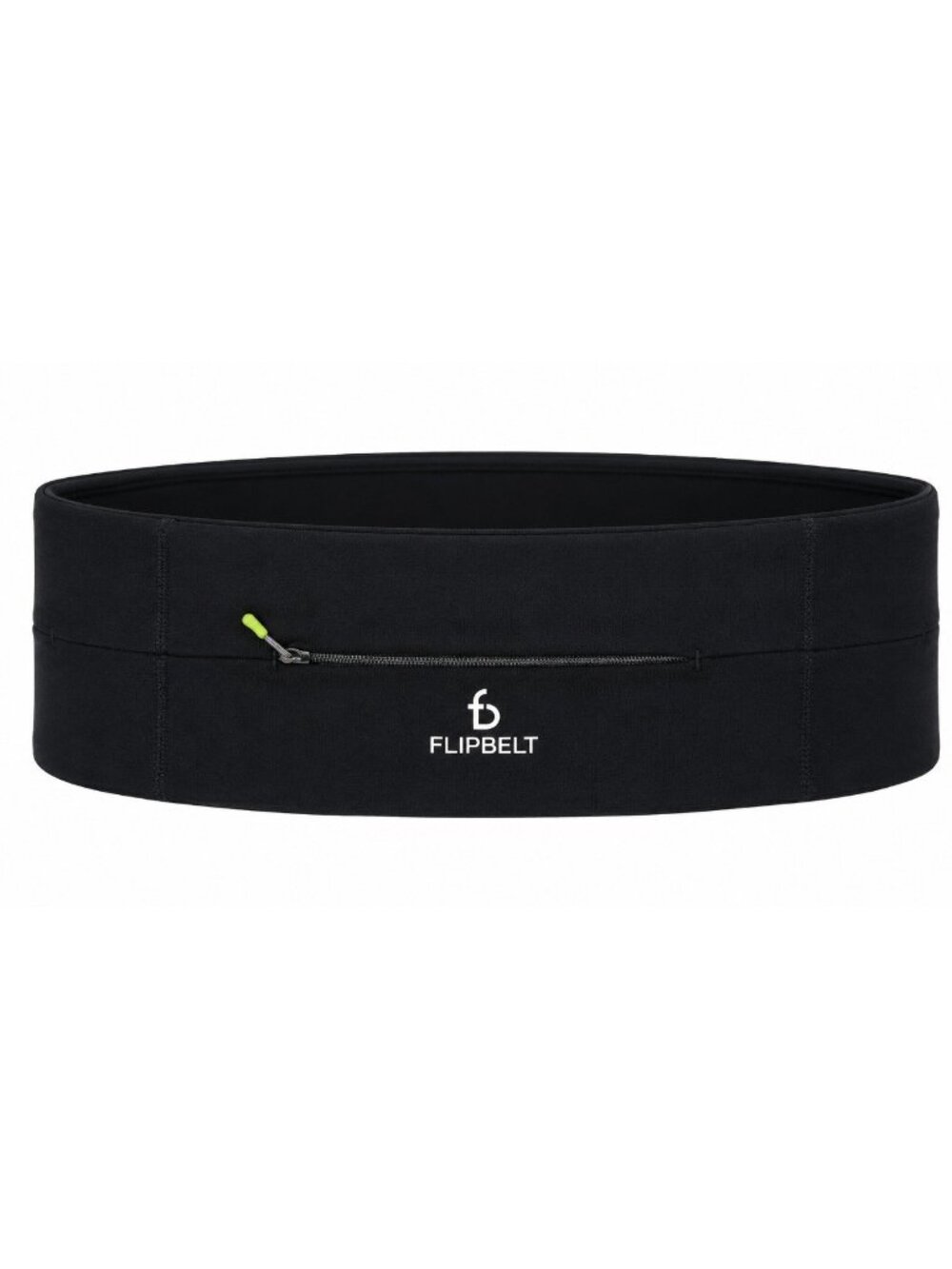 FlipBelt Elite Running Belt Black Size M Medium Zipper Pocket Phone Holder